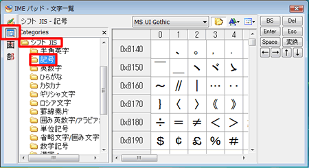 読みかたのわからない記号を入力したい ｑ ａ情報 文書番号 シャープ