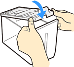 タンクふたを元通り取り付けます。