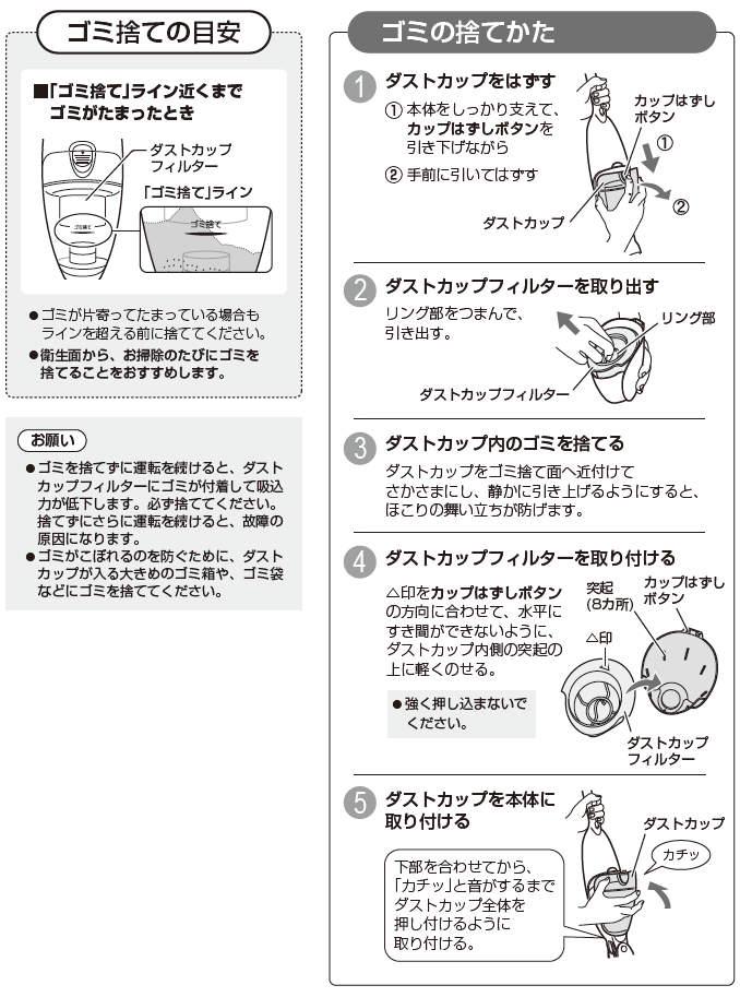 引き取り値引き可CELLULITE BUSTER 吸引カップ付き 取説付き ゴミの捨てかた Q＆A情報（文書番号：173331）：シャープ
