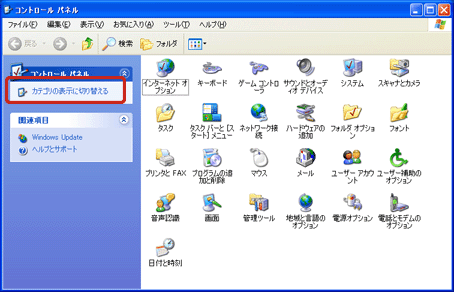 uJeS̕\ɐ؂ւvNbNƁẢʃfUCɖ߂܂B